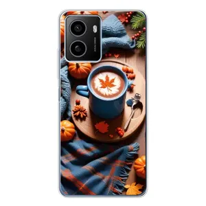 Чехол с принтом «Кофе и тыковки» для HMD Pulse