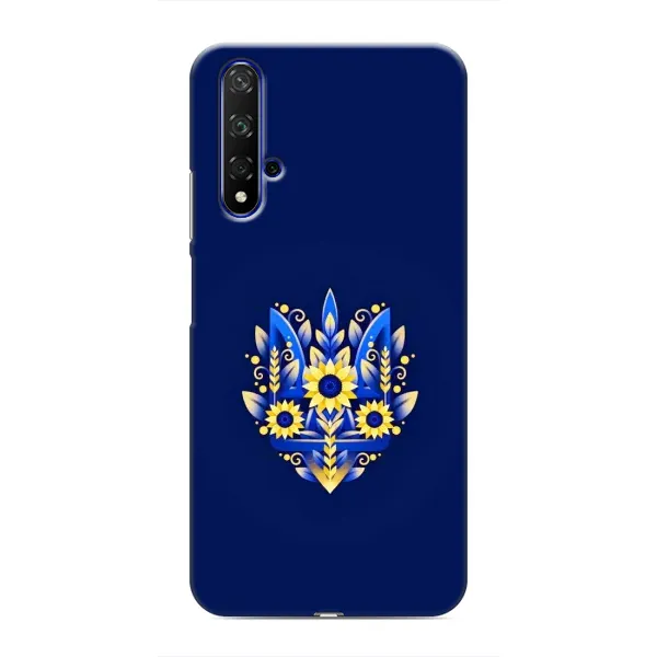 Чехол с принтом «Цветочный Герб» для Huawei Honor 20