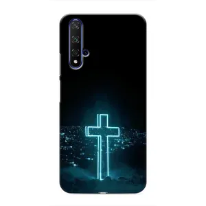 Чехол для Huawei Honor 20 (AlphaPrint) - (Христианские)
