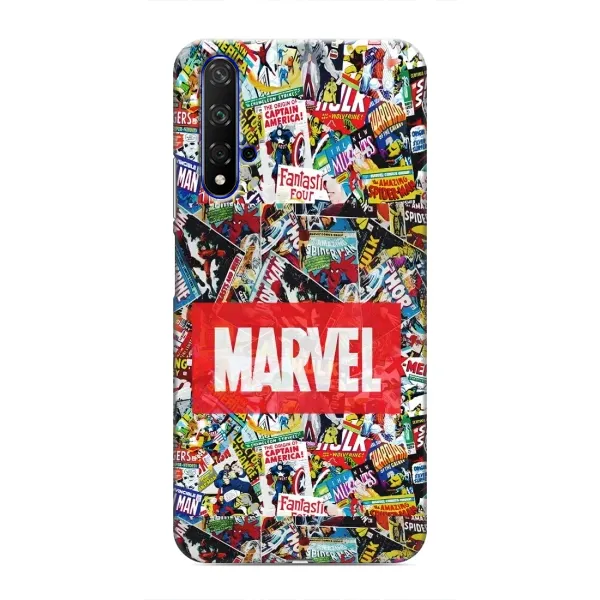 Чехол с принтом «Марвел комиксы» для Huawei Honor 20 Чехол с принтом «Марвел комиксы» для Huawei Honor 20