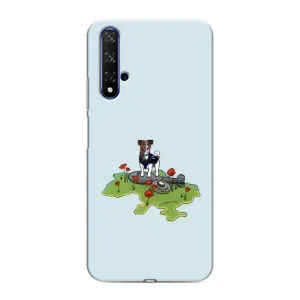 Чехлы с картинкой собаки Патрон для Huawei Honor 20 (AlphaPrint) (Сапер Пес)