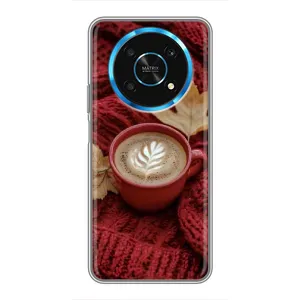 Чехол с принтом «Кофе на пледе» для Huawei Honor Magic 5 Lite 5G