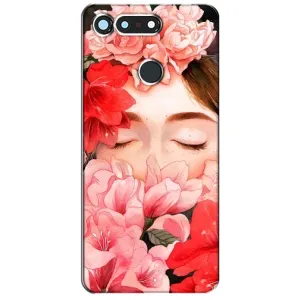 Чехлы (ART) Цветы на Huawei Honor View 20 / V20 (VPrint) (Очі в квітах)
