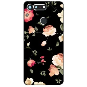 Чохли з квітами для Huawei Honor View 20 / V20 (VPrint) (Трояндочки)