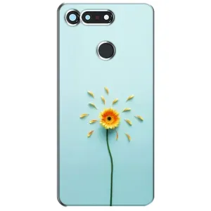 Чохли з квітами для Huawei Honor View 20 / V20 (VPrint) (Жовта квітка)