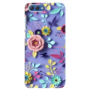 Чехлы с Цветами для Huawei Honor 10, COL-Al00 (VPrint) (Цветочный дизайн)
