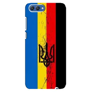 Украинские Чехлы для Huawei Honor 10, COL-Al00 с картинкой УПА (AlphaPrint) (Прапор УПА)