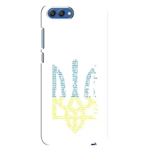 Чохли для Huawei Honor 10, COL-Al00 Укр. Символіка (AlphaPrint) (Герб з букв)