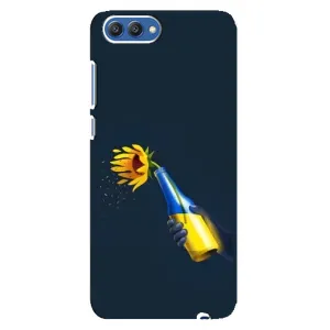 Чохол для Патріота України Huawei Honor 10, COL-Al00 - (AlphaPrint) (Коктель молотова)