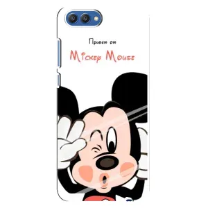 Міккі Маус чохол для Huawei Honor 10, COL-Al00 (AlphaPrint - Мультяшні) (Маус Міккі)