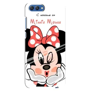 Міккі Маус чохол для Huawei Honor 10, COL-Al00 (AlphaPrint - Мультяшні) (Маус Мінні)