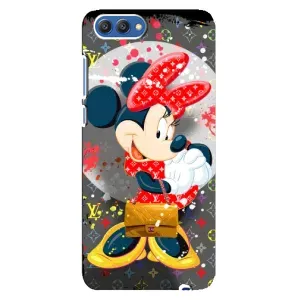 Чохол Disney Mouse Huawei Honor 10, COL-Al00 (PREMIUMPrint) (Minni з бантіком)