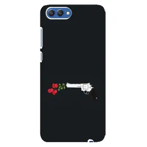 Чехлы (ART) Цветы на Huawei Honor 10, COL-Al00 (VPrint) (Неожиданные цветы)