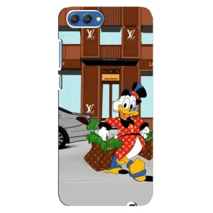 Чехли для Huawei Honor 10, COL-Al00 - Скрудж МакДак Louis Vuitton (PREMIUMPrint) (Скрудж ЛВ)
