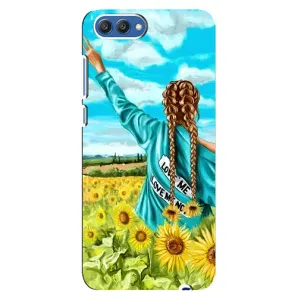 Чохол для Патріота України Huawei Honor 10, COL-Al00 - (AlphaPrint) (Україночка)