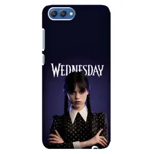 Чехлы Венсдей на Huawei Honor 10, COL-Al00 Уэнсдей (AlphaPrint) (Wednesday)