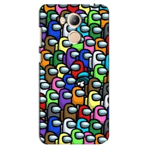 Чехол Амонг Ас для Huawei Honor 6c Pro (AlphaPrint)