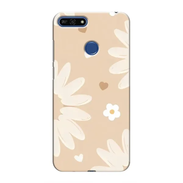 Чохол з принтом «Бежеві квіти» для Huawei Honor 7A Pro Чохол з принтом «Бежеві квіти» для Huawei Honor 7A Pro