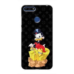 Чехли для Huawei Honor 7A Pro - Скрудж МакДак Louis Vuitton (PREMIUMPrint) (Богатство Макдака)