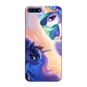 Чохол для Хуавей Оноор 7А Про - (Єдинорожки - Новинки) (AlphaPrint) (Єдинорожки)