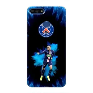 Чехлы Килиан Мбаппе для Huawei Honor 7A Pro (Мбаппе в огне)