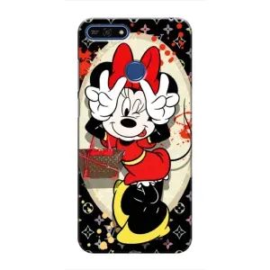 Чохол Disney Mouse Huawei Honor 7A Pro (PREMIUMPrint) (Мінні peace)