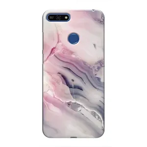 Мраморний чехол на Huawei Honor 7A Pro (VPrint) (Пурпурний Мрамор)
