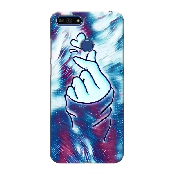 Чохол з принтом «Радужне серце» для Huawei Honor 7A Pro Чохол з принтом «Радужне серце» для Huawei Honor 7A Pro