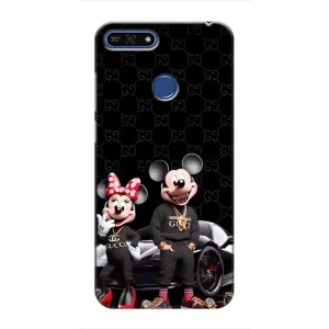 Чохол Disney Mouse Huawei Honor 7A Pro (PREMIUMPrint) (Родина Маусів)