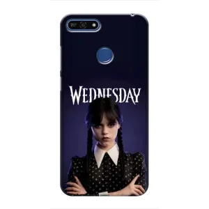 Чохли Венсдей на Huawei Honor 7A Pro Уенсдей (AlphaPrint) (Wednesday)