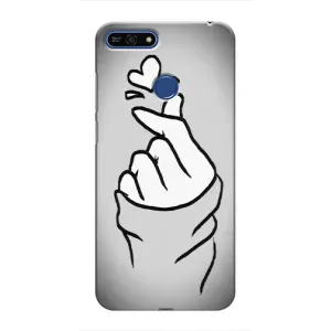 Чохол з принтом «Значок Love» для Huawei Honor 7A Pro
