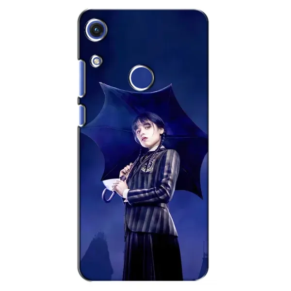 Чехол с принтом «Уэнздей с зонтом» для Huawei Honor 8A Чехол с принтом «Уэнздей с зонтом» для Huawei Honor 8A