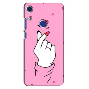 Чохол з принтом для Huawei Honor 8A (AlphaPrint - Знак сердечка)