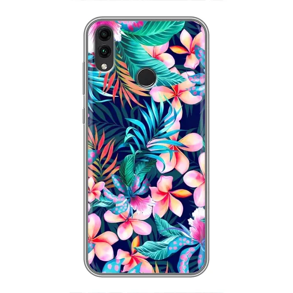Чехол с принтом «Красочные цветы» для Huawei Honor 8X Чехол с принтом «Красочные цветы» для Huawei Honor 8X