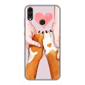 Чохли з собаками для Huawei Honor 8X (VPrint) (Любовь до собак)