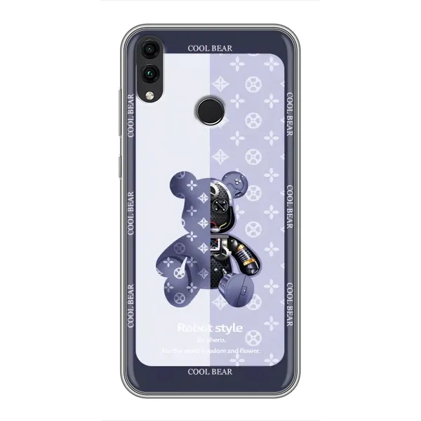 Чохол з принтом «Медведик LV» для Huawei Honor 8X