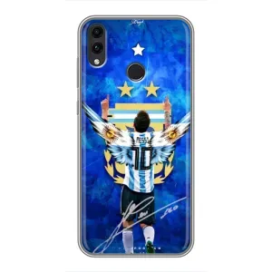 Чохли для Huawei Honor 8X (Leo чемпіон) (AlphaPrint) (Мессі збірна)