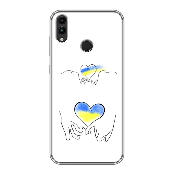 Чехол с принтом «Мир Украине» для Huawei Honor 8X