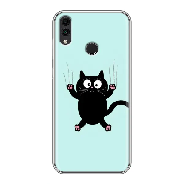 Чохол з принтом «Падаючий кіт» для Huawei Honor 8X Чохол з принтом «Падаючий кіт» для Huawei Honor 8X