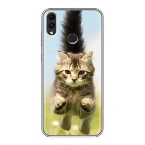 Чохли з Котиками для Huawei Honor 8X (VPrint) (Прижок кота)