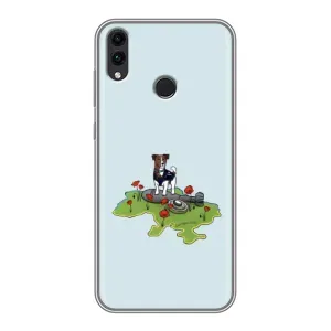 Чехлы с картинкой собаки Патрон для Huawei Honor 8X (AlphaPrint) (Сапер Пес)