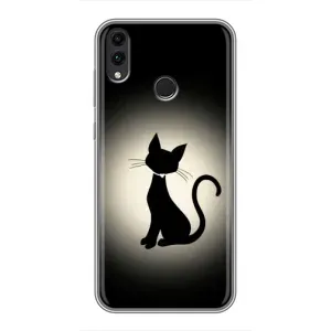 Чохол з принтом для Huawei Honor 8X (AlphaPrint) Модні коти