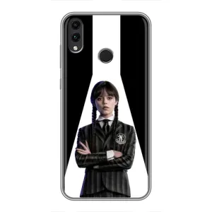Чехлы Венсдей на Huawei Honor 8X Уэнсдей (AlphaPrint) (W-Wednesday)