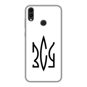 Чехлы для Huawei Honor 8X Укр. Символика (AlphaPrint) (ЗСУ герб)