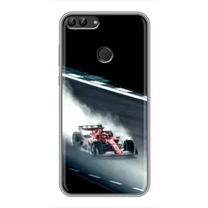 Чехол Формула1 на Huawei Honor 9 Lite (Болид гоночный)