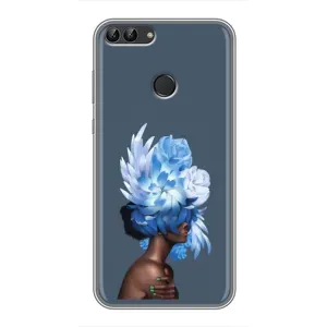 Чехлы (ART) Цветы на Huawei Honor 9 Lite (VPrint) (Цветы на голове)