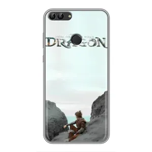 Чехол как приручить дракона на Huawei Honor 9 Lite (Дракон лого)