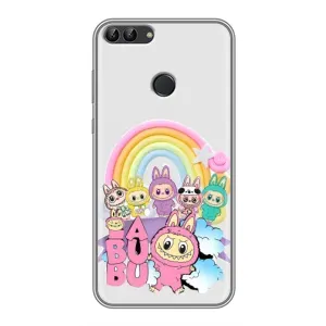 Чохол з Лабубу на Huawei Honor 9 Lite (Фон Лабубу)