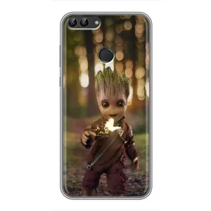 Чехол с принтом «I am Groot» для Huawei Honor 9 Lite