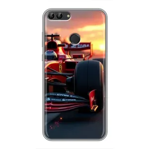Чехол Формула1 на Huawei Honor 9 Lite (Макларен на закате)